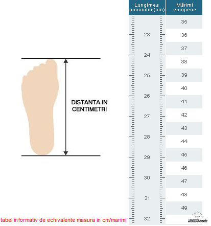 foot size-chart